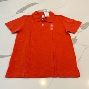Gymboree Boys Collared Shirt. Size 10. Orange. NWTs. Super soft